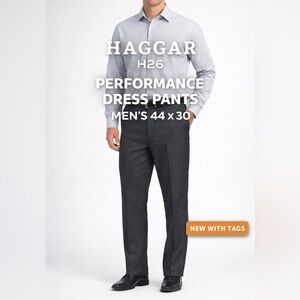 Haggar H26 Performance Dress Pants 44x30 NWT